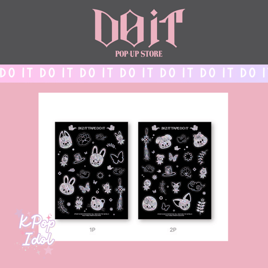 (Pre Order) Stray Kids - Do It Pop Up Official MD: (Week Two) SKZOO STICKER