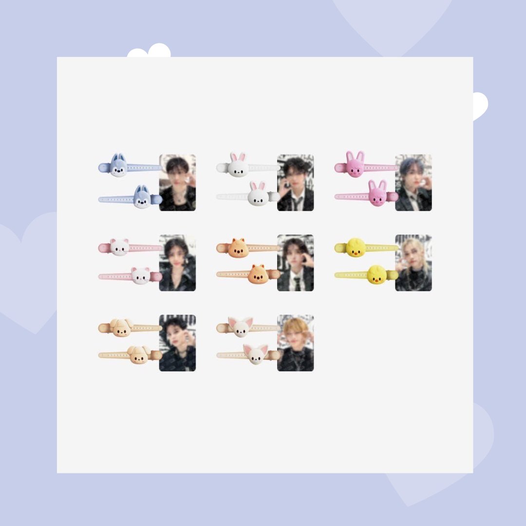 (Pre Order) Stray Kids DominATE In Seoul: Hair Clip Photocard (member choice) - KPop Idol