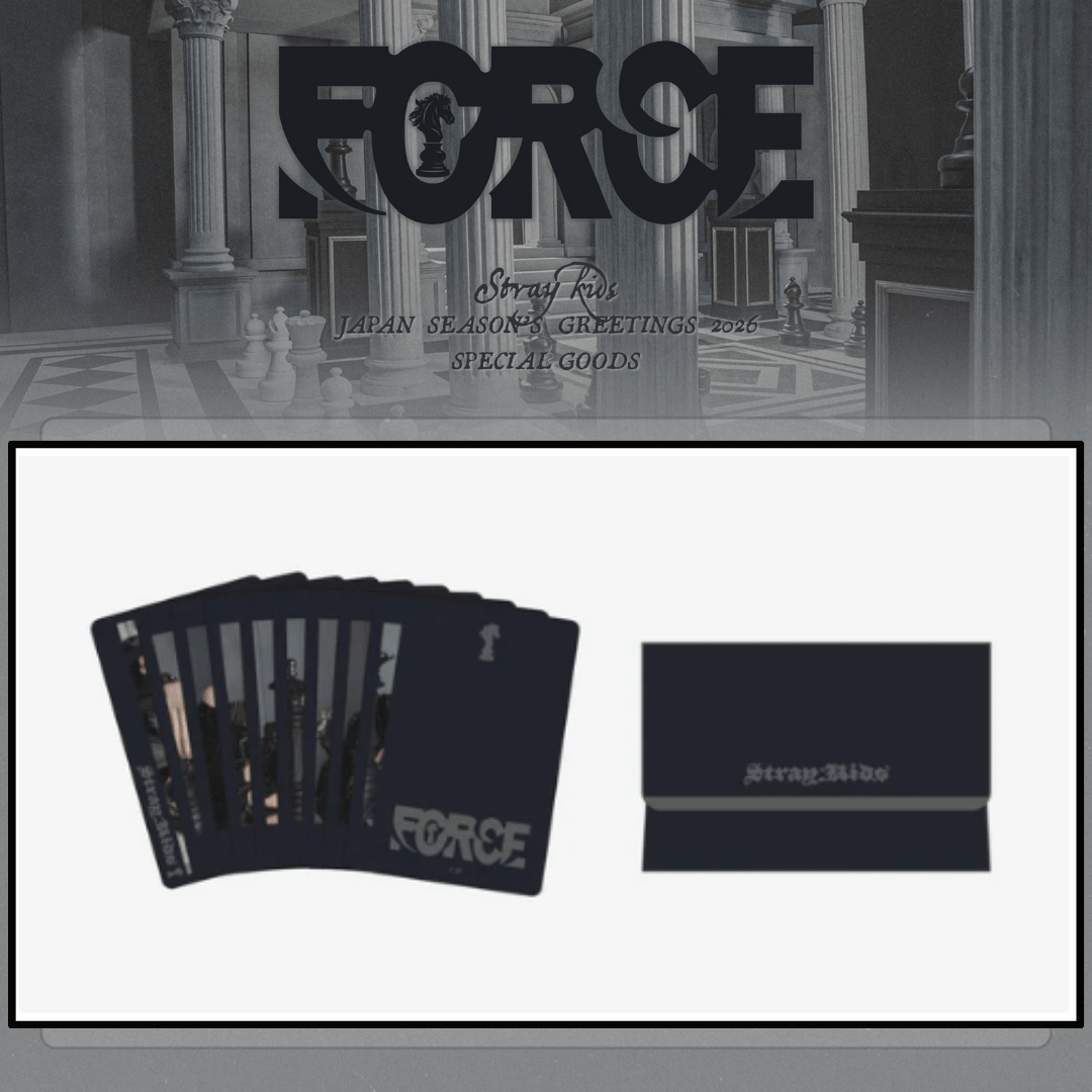 (Pre Order) Stray Kids Japan Seasons Greetings 2026 FORCE MD - Photocard Set - KPop Idol