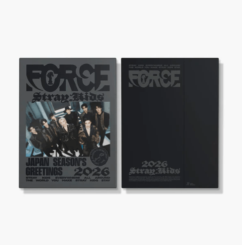 (Pre Order) Stray Kids Japan Seasons Greetings 2026 - FORCE with JYP Japan POB - KPop Idol