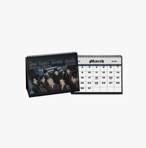 (Pre Order) Stray Kids Japan Seasons Greetings 2026 - FORCE with JYP Japan POB - KPop Idol