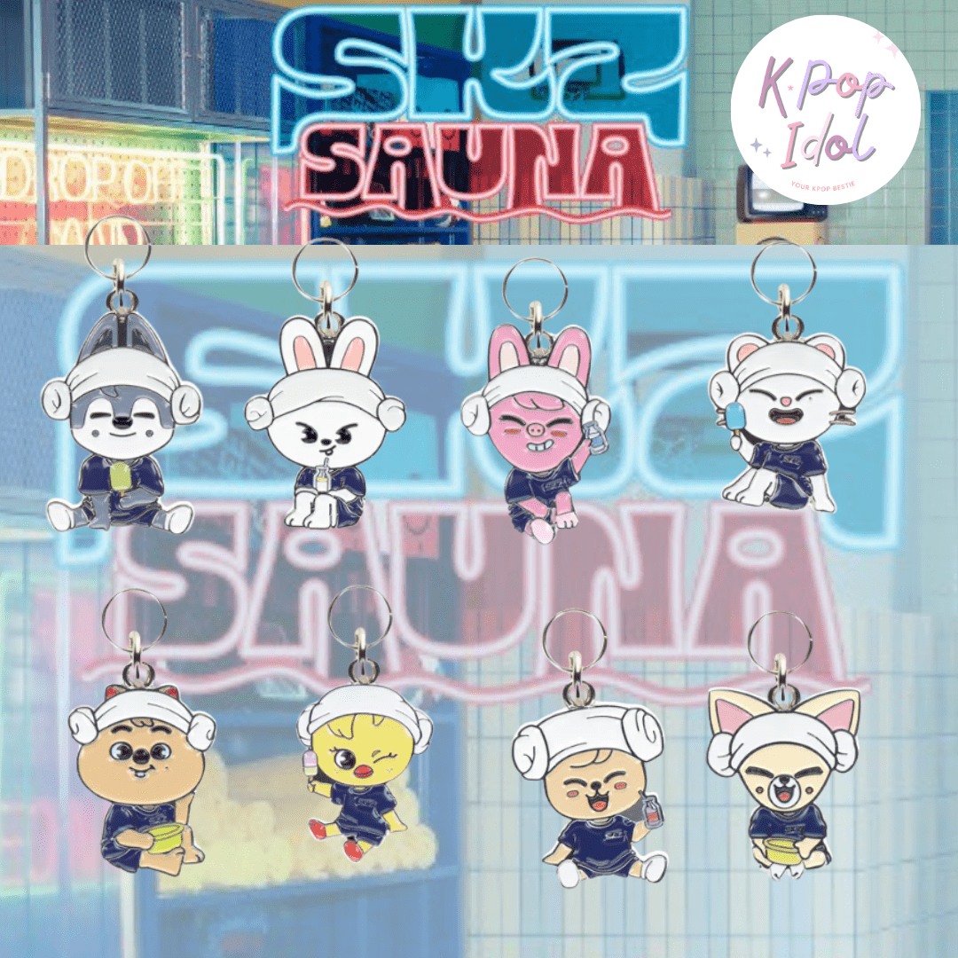 (Pre Order) Stray Kids Japan: SKZ Sauna - Keyholder Charm (member choice) - KPop Idol