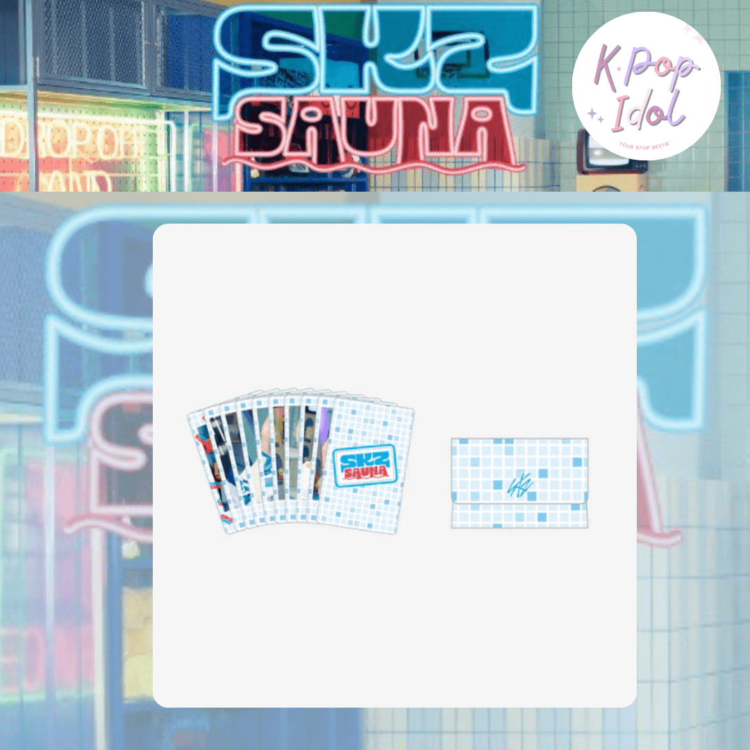 (Pre Order) Stray Kids Japan: SKZ Sauna - Photocard Set (9 pieces) - KPop Idol