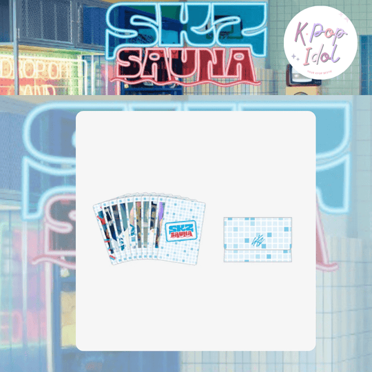 Stray Kids Japan: SKZ Sauna -  Photocard Set (9 pieces)