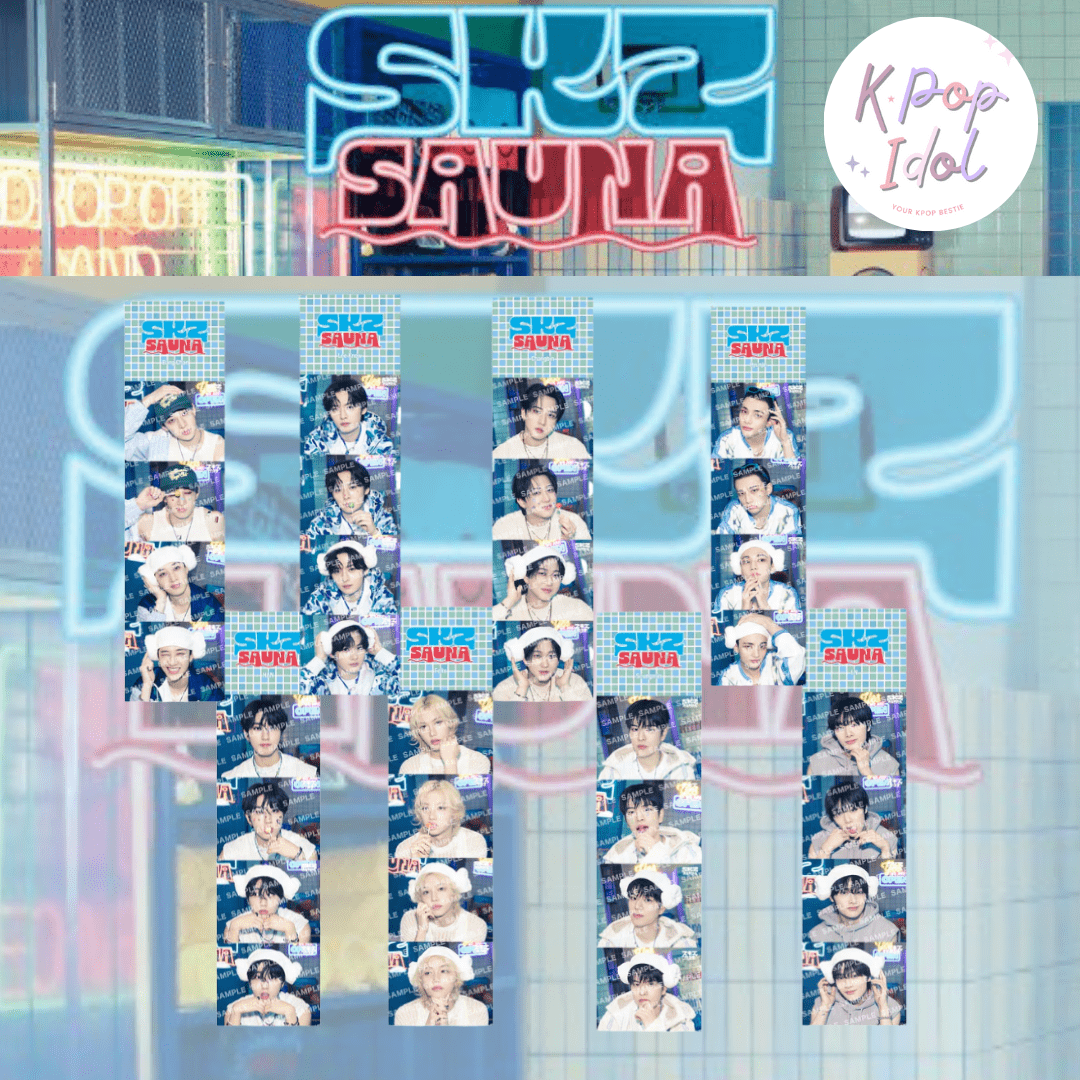 (Pre Order) Stray Kids Japan: SKZ Sauna - Sticker (member choice) - KPop Idol