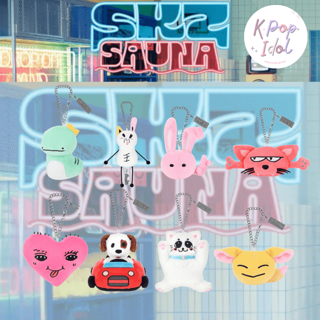 (Pre Order) Stray Kids Japan: SKZ Sauna - Stray Kids Made Bag Charm - KPop Idol