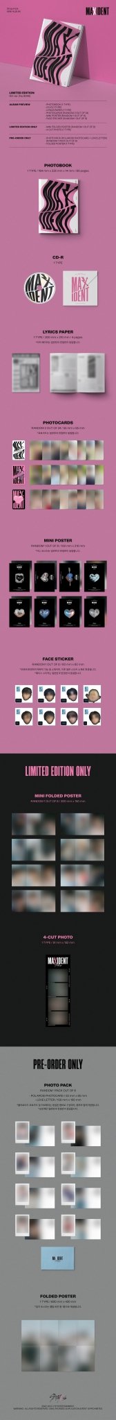(Pre Order) Stray Kids - Maxident: Go Ver. Limited - KPop Idol