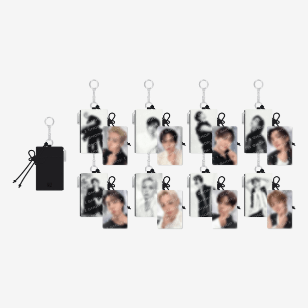 (Pre Order) Stray Kids - Run It World Tour Official MD: CARD HOLDER KEYRING - KPop Idol