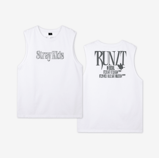(Pre Order) Stray Kids - Run It World Tour Official MD: SLEEVELESS TOP