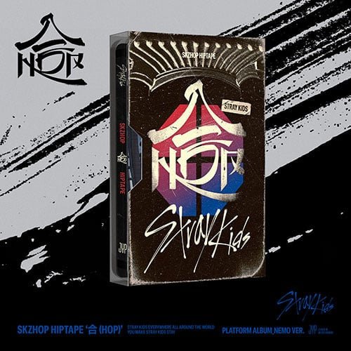 (Pre Order) Stray Kids – SKZHOP HIPTAPE ‘合 (HOP)’ (PLATFORM ALBUM_NEMO VER.) with JYP Shop POB - KPop Idol