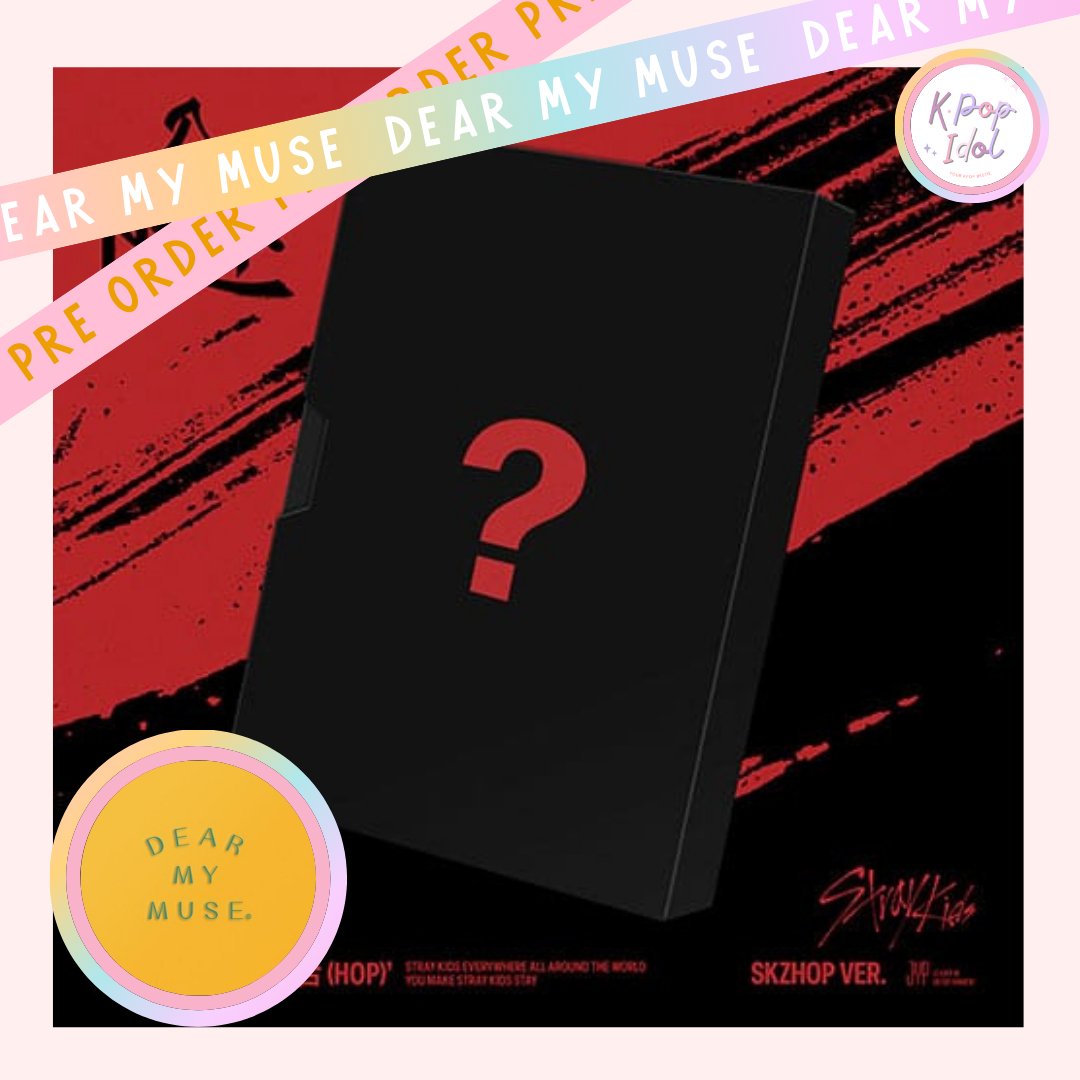 (Pre Order) Stray Kids – SKZHOP HIPTAPE ‘合 (HOP)’ (SKZHOP VER.) Dear My Muse POB - KPop Idol