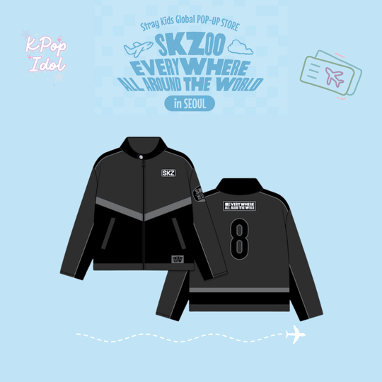 (Pre Order) Stray Kids - SKZOO Everywhere All Around the World Official MD: RACING JACKET SEOUL Ver.