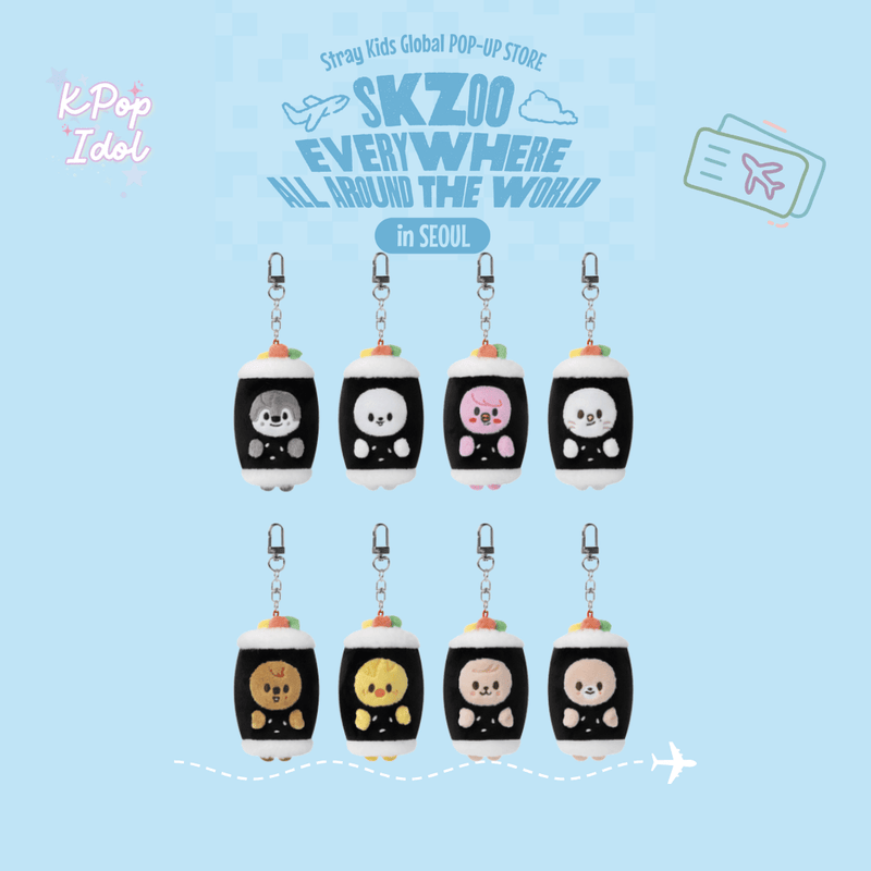 Stray Kids - SKZOO Everywhere All Around the World Official MD: SKZOO KEYRING SEOUL Ver.