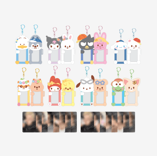 (Pre Order) Stray Kids - SKZOO X SANRIO CHARACTERS Official MD: CONNECTING PHOTOCARD HOLDER