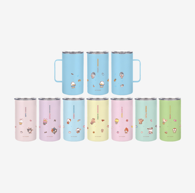(Pre Order) Stray Kids - SKZOO X SANRIO CHARACTERS Official MD: TUMBLER - KPop Idol