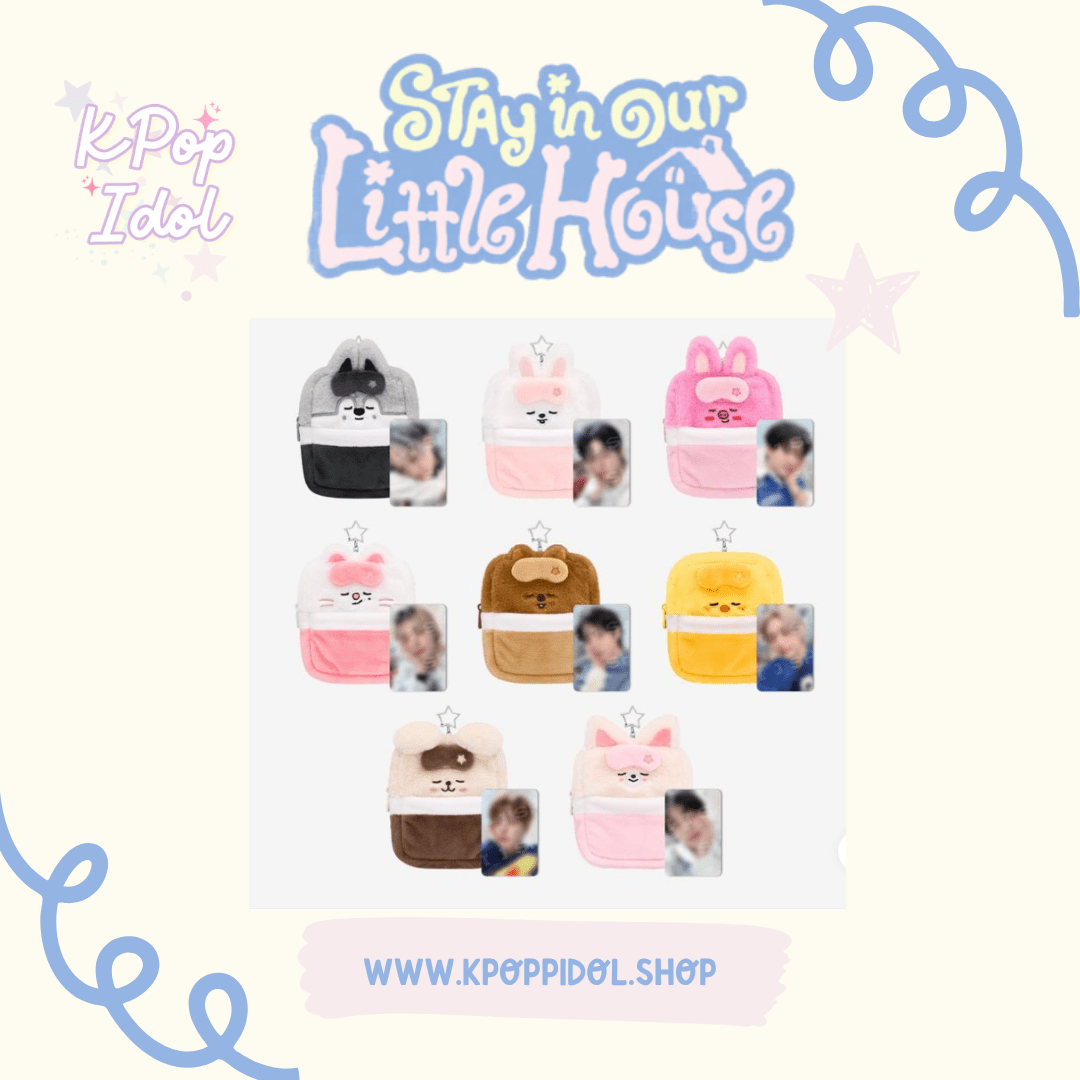 (Pre Order) Stray Kids - Stay in Our Little House Official MD - SKZOO PLUSH COLLECT CASE - KPop Idol