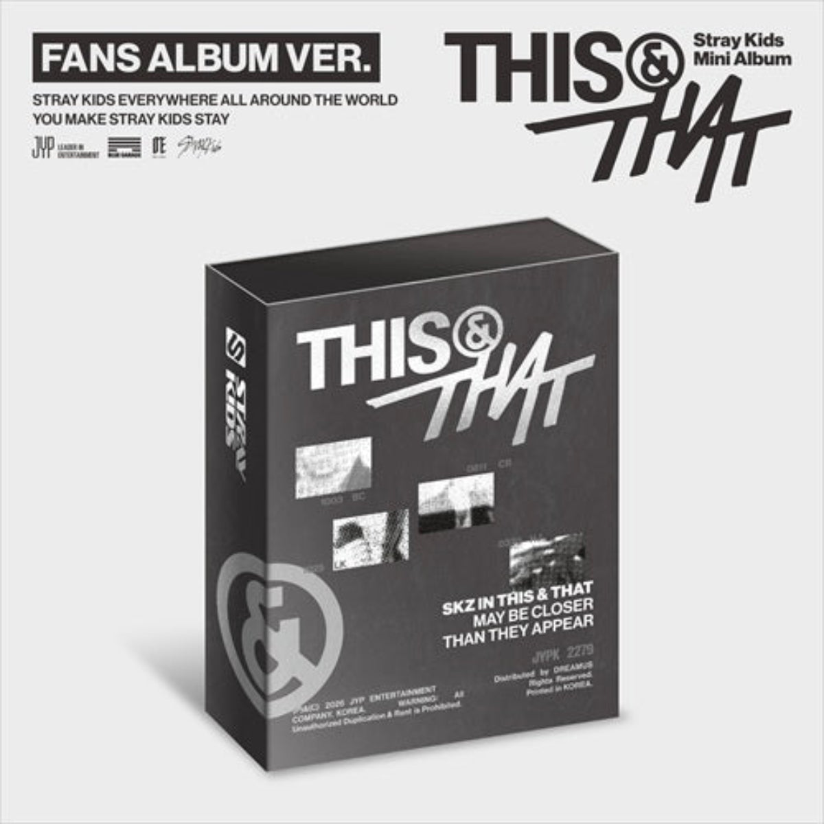 (Pre Order) Stray Kids - This & That: FANs Album Ver. (Fans Album Exclusive POB) - KPop Idol