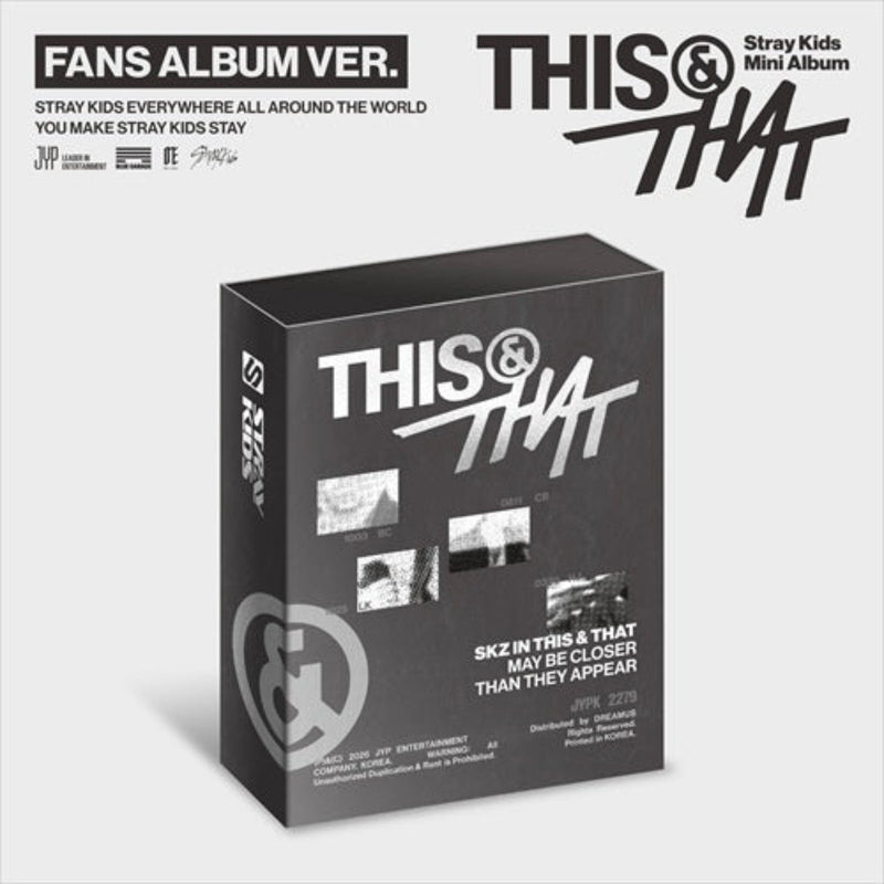 Stray Kids - This & That: FANs Album Ver.