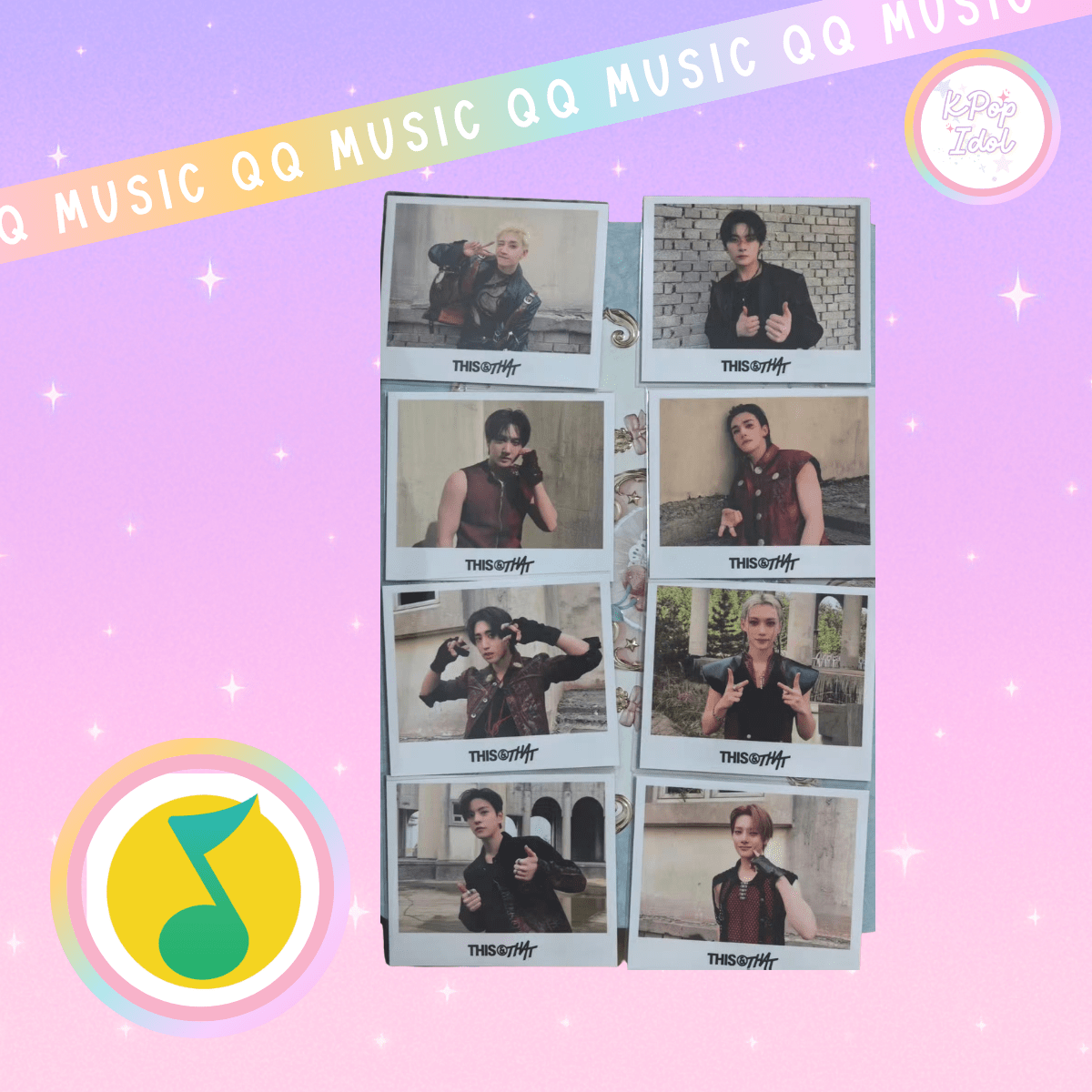 (Pre Order) Stray Kids - This & That POB ONLY - QQ Music China Polaroid - KPop Idol