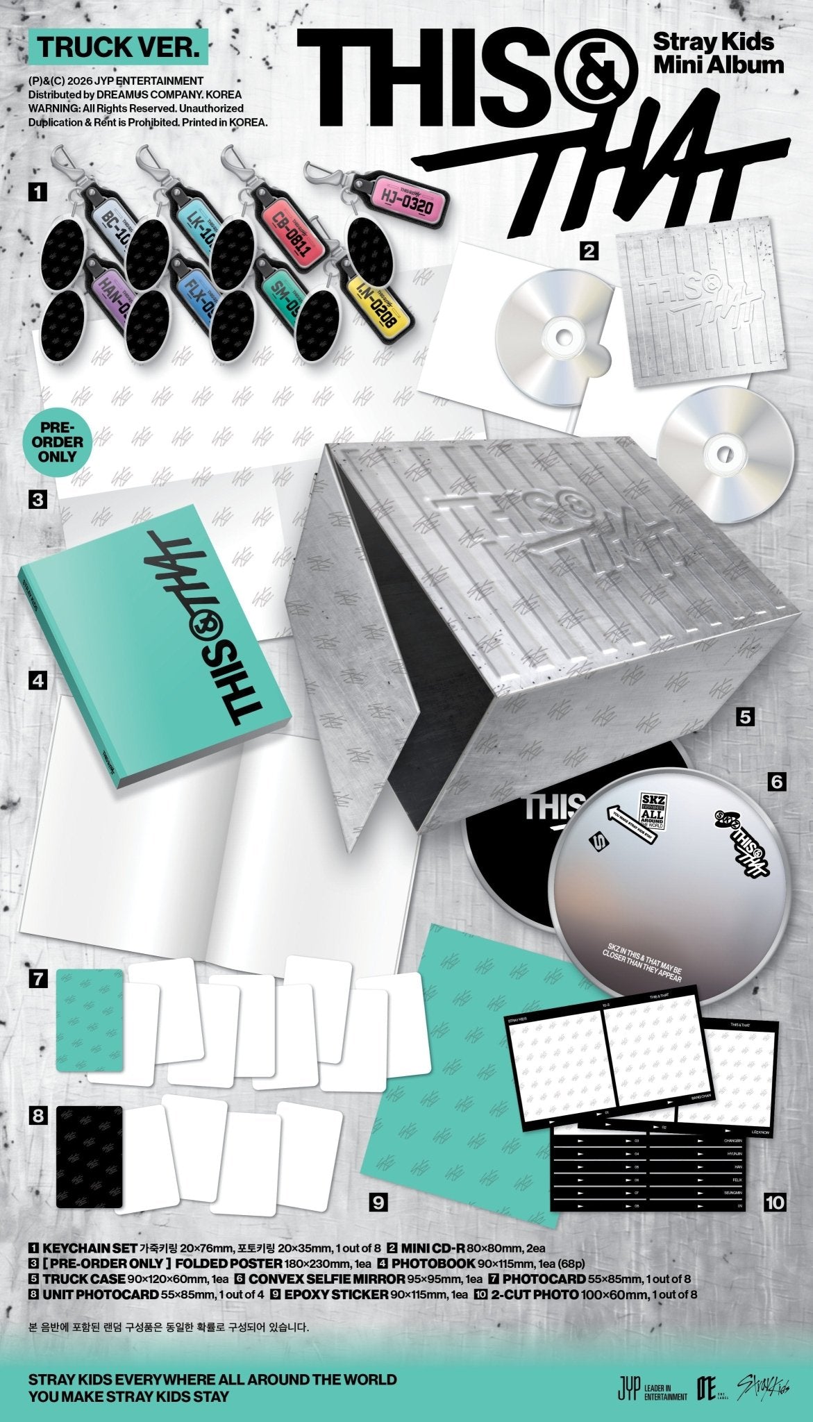 (Pre Order) Stray Kids - This & That: Truck Ver. Limited (Soundwave POB) - KPop Idol