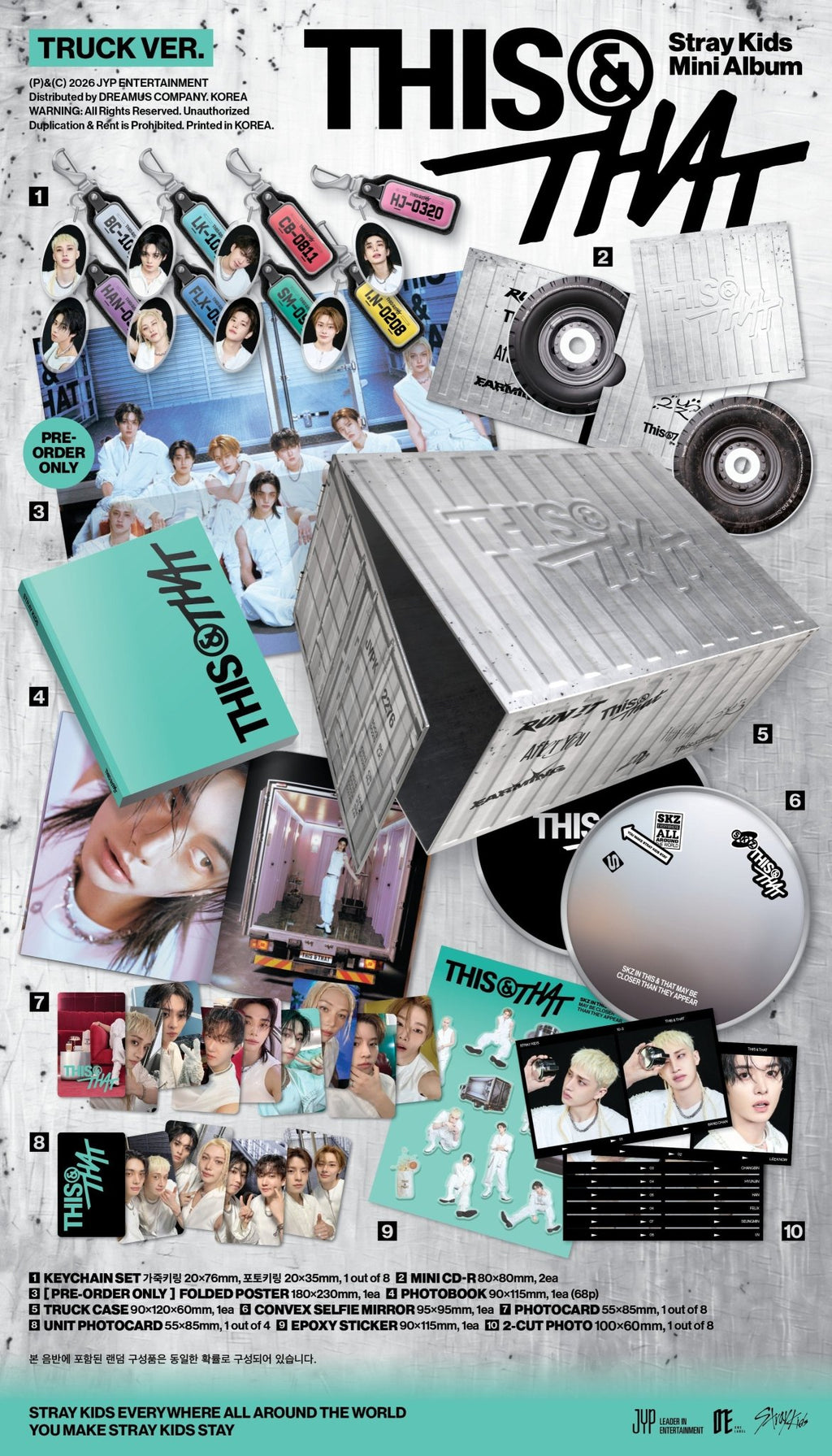(Pre Order) Stray Kids - This & That: Truck Ver. Limited (Soundwave POB) - KPop Idol