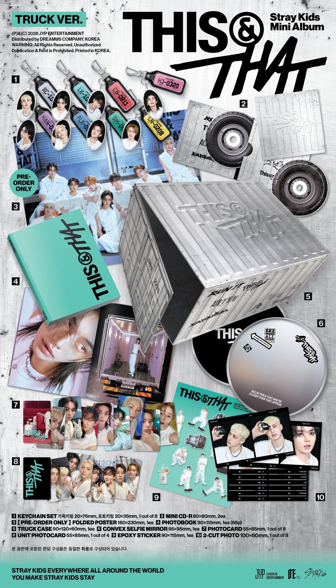(Pre Order) Stray Kids - This & That: Truck Ver. Limited (Soundwave POB) - KPop Idol