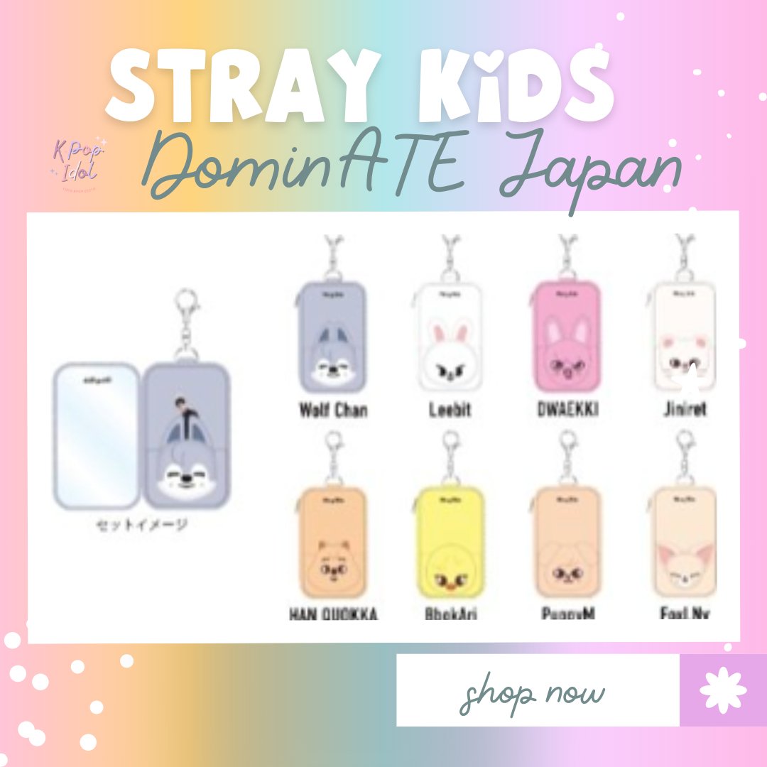 (Pre Order) Stray Kids World Tour DominATE Japan: ACRYLIC STAND CASE - KPop Idol