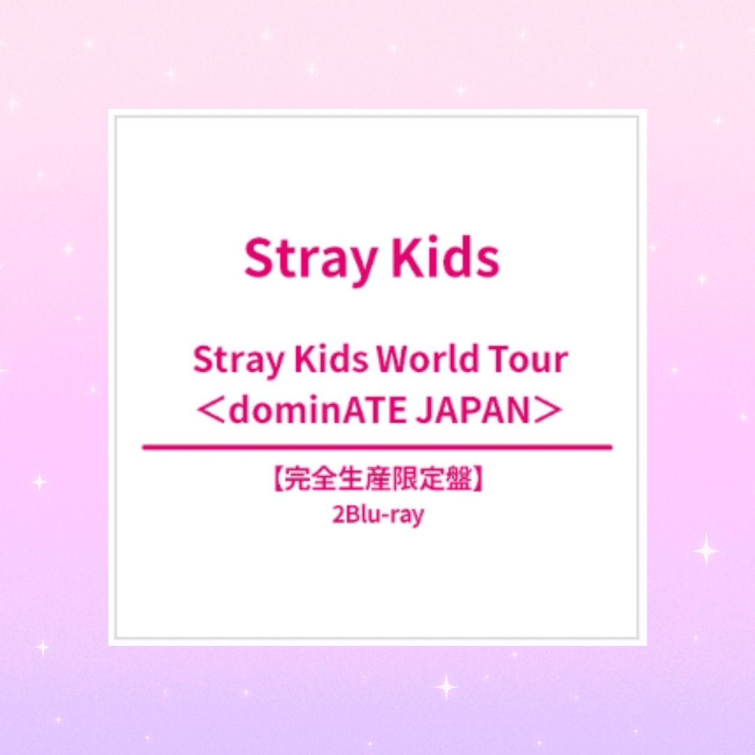(Pre Order) Stray Kids - World Tour <dominATE JAPAN> Blu - ray Limited - KPop Idol