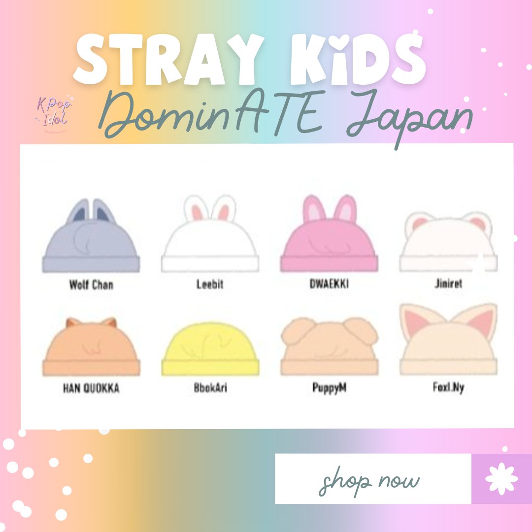 (Pre Order) Stray Kids World Tour DominATE Japan: BOA CAP - KPop Idol