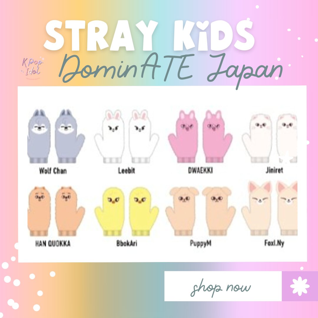 (Pre Order) Stray Kids World Tour DominATE Japan: GLOVES - KPop Idol