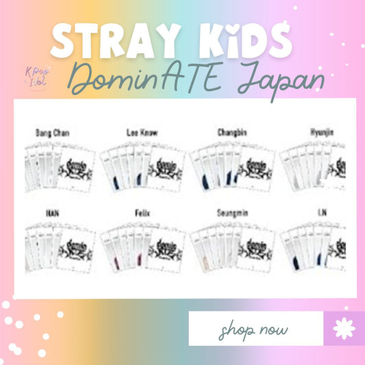 (Pre Order) Stray Kids World Tour DominATE Japan: INSTANT PHOTO SET（6PIECES) - KPop Idol