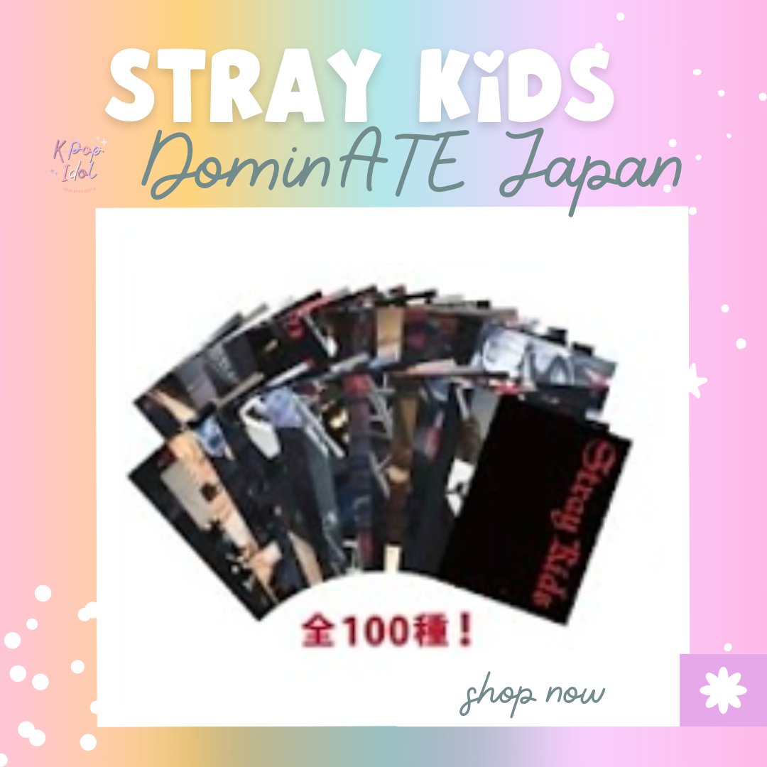 (Pre Order) Stray Kids World Tour DominATE Japan: RANDOM TRADING CARD - KPop Idol