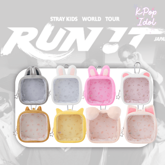 (Pre Order) Stray Kids - World Tour <Run It Japan> Official MD: CARABINER POUCH