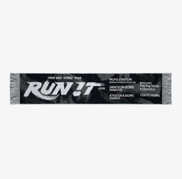 (Pre Order) Stray Kids - World Tour <Run It Japan> Official MD: MUFFLER TOWEL - KPop Idol