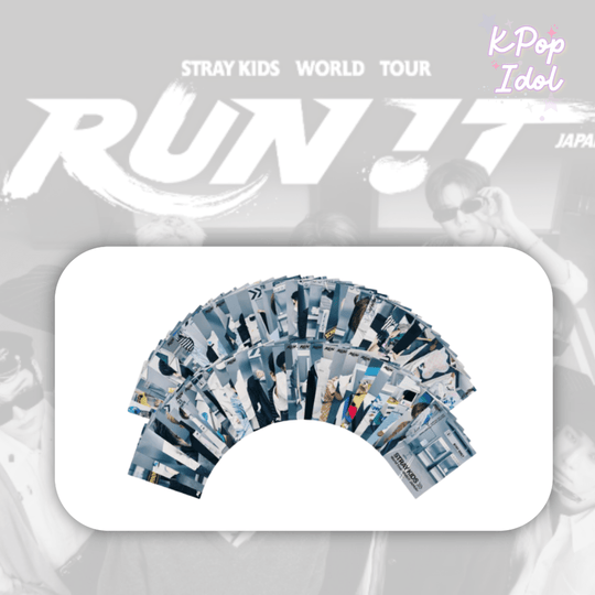 (Pre Order) Stray Kids - World Tour <Run It Japan> Official MD: RANDOM TRADING CARD