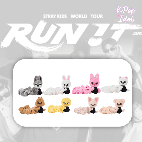 (Pre Order) Stray Kids - World Tour <Run It Japan> Official MD: SCRUNCHIE