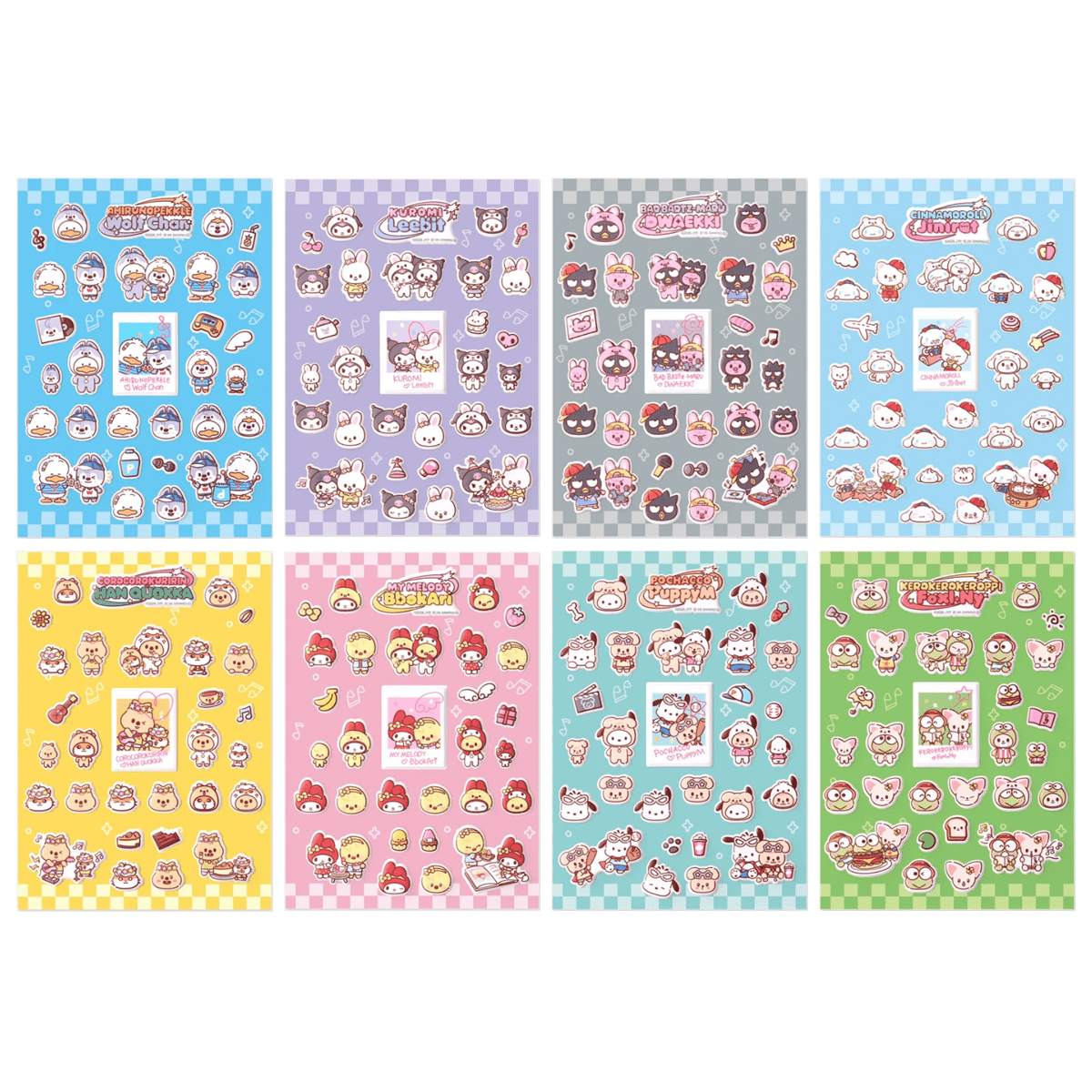 (Pre Order) Stray Kids - World Tour <Run It Japan> Official MD: SKZOO×SANRIO CHARACTERS STICKER - KPop Idol
