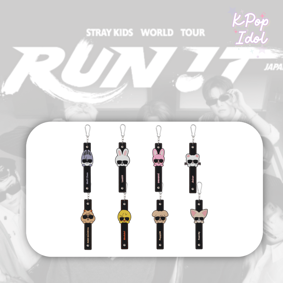 (Pre Order) Stray Kids - World Tour <Run It Japan> Official MD: TOWEL HOLDER - KPop Idol