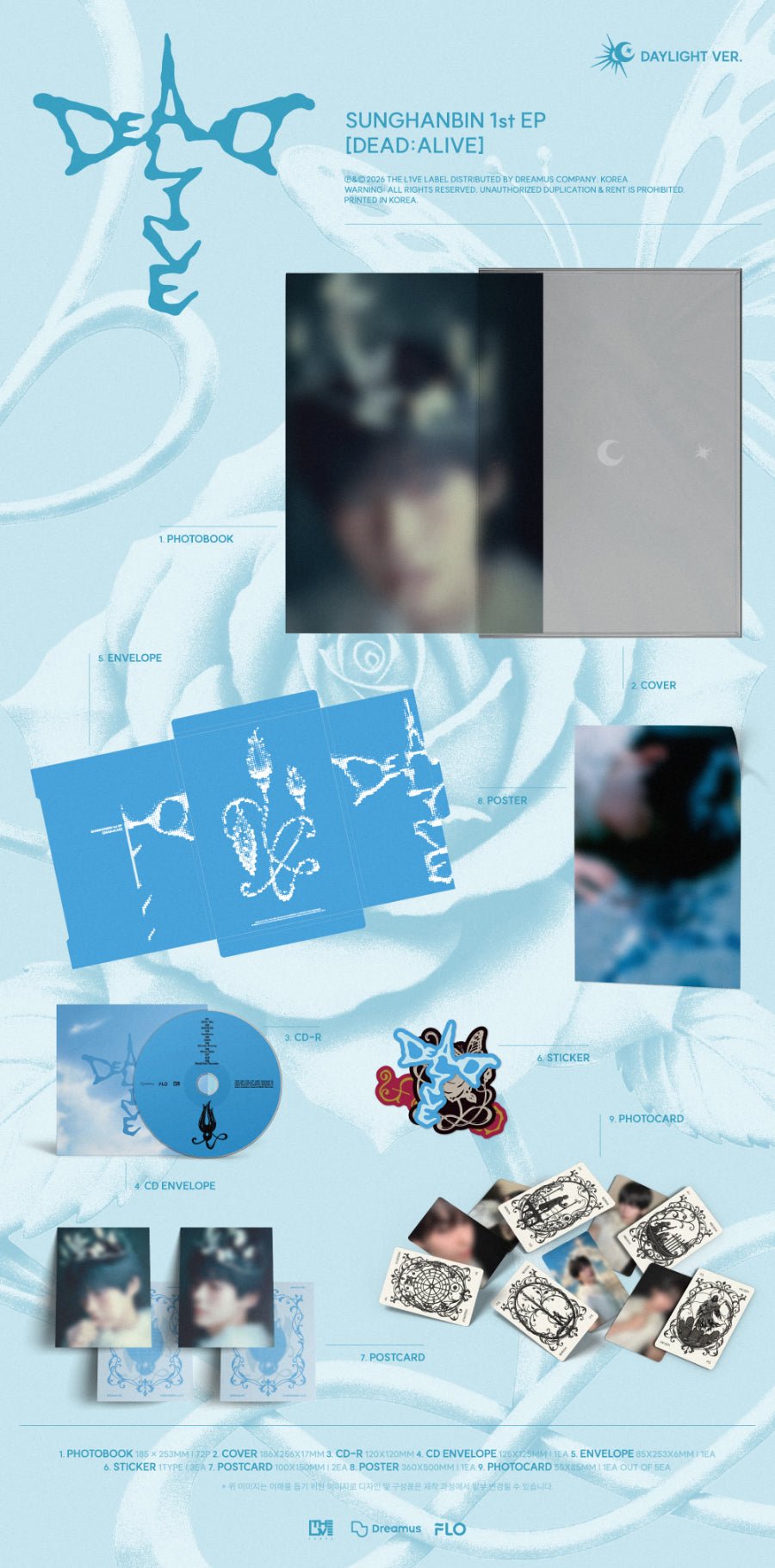 (Pre Order) Sung Hanbin - Dead:Alive - Photobook Ver. - KPop Idol