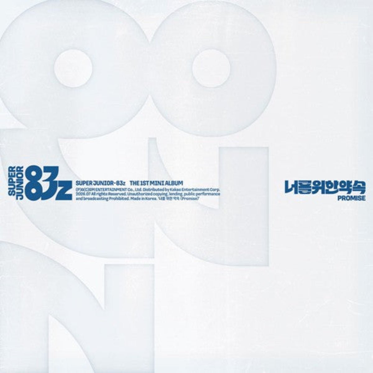 (Pre Order) Super Junior-83z - Promise: Cassette Tape Ver. - KPop Idol