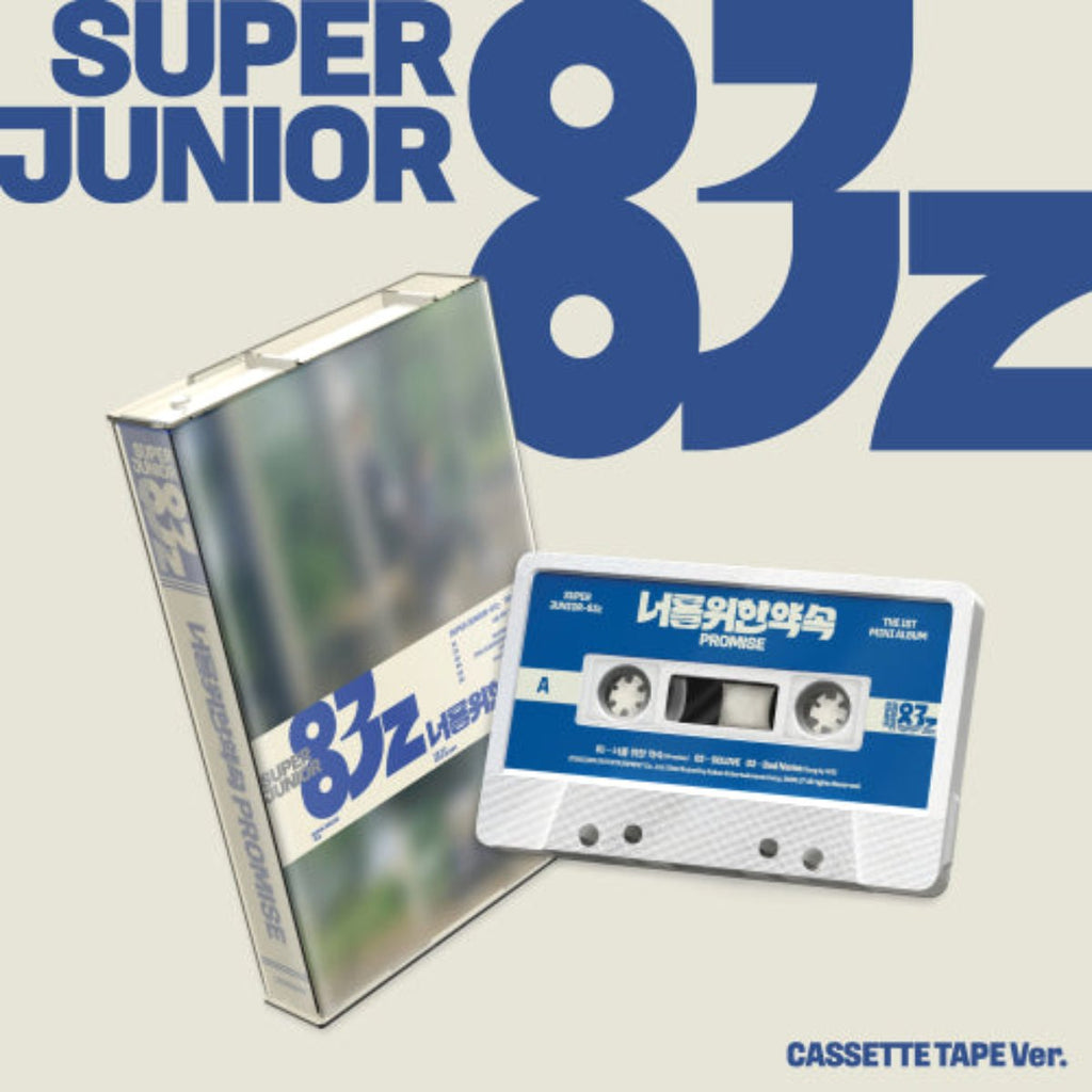 (Pre Order) Super Junior-83z - Promise: Cassette Tape Ver. - KPop Idol