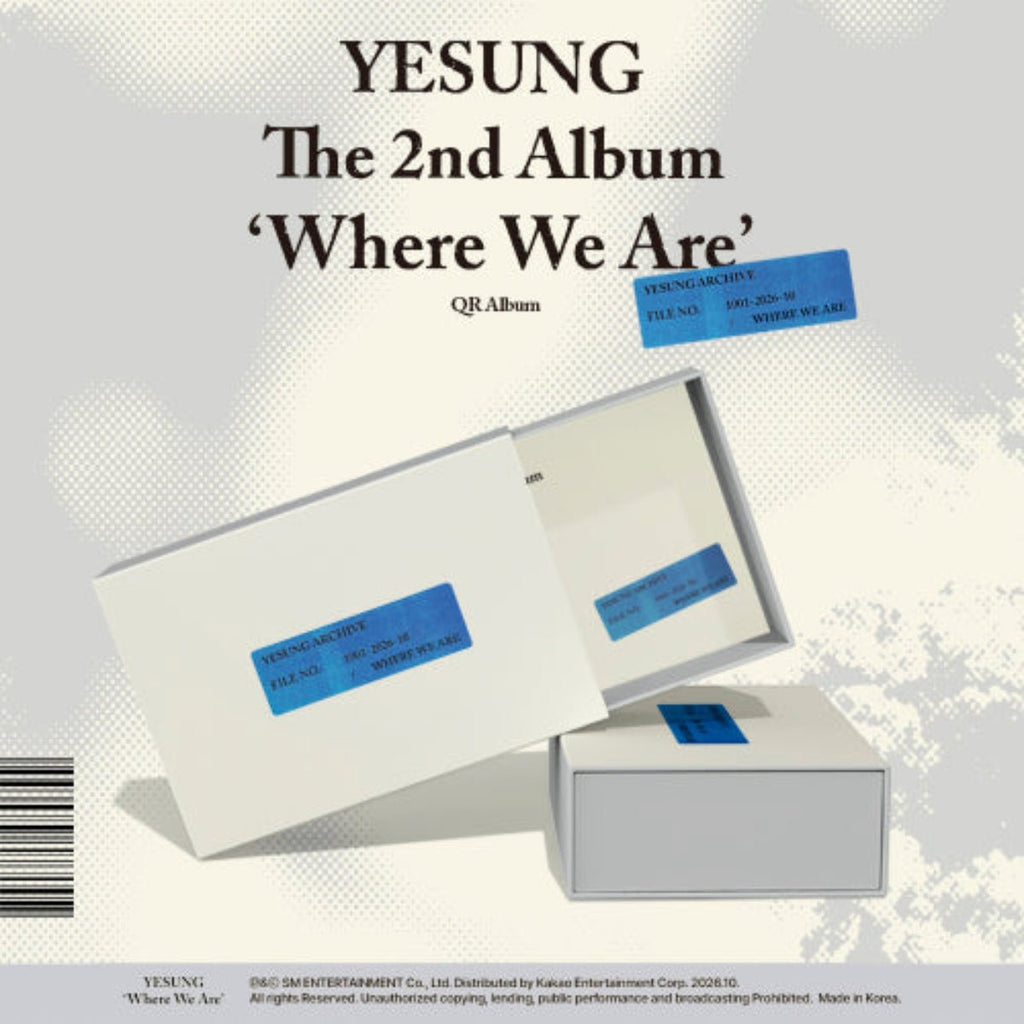 (Pre Order) Super Junior Yesung - Where We Are: QR Ver. - KPop Idol