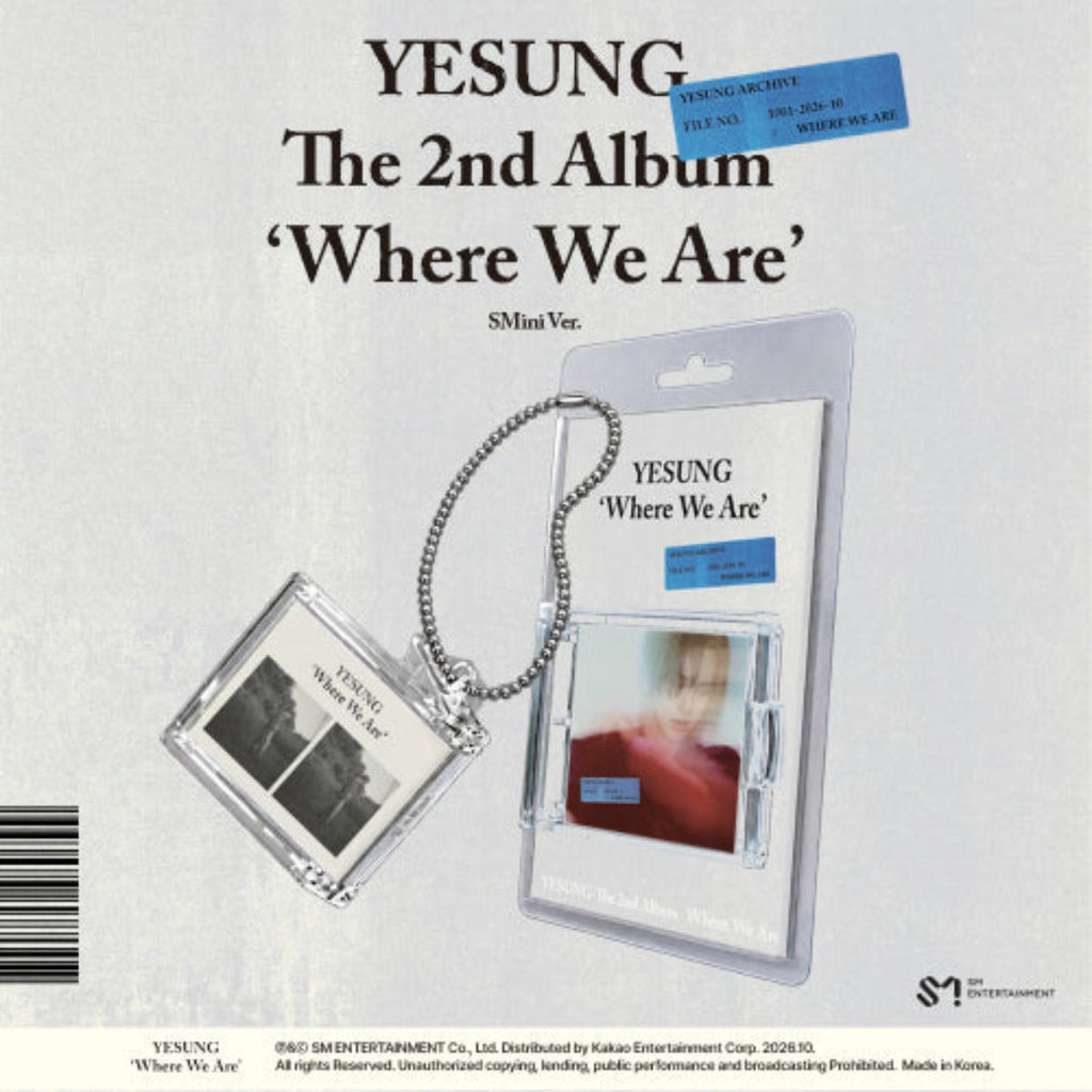 (Pre Order) Super Junior Yesung - Where We Are: SMini Ver. - KPop Idol