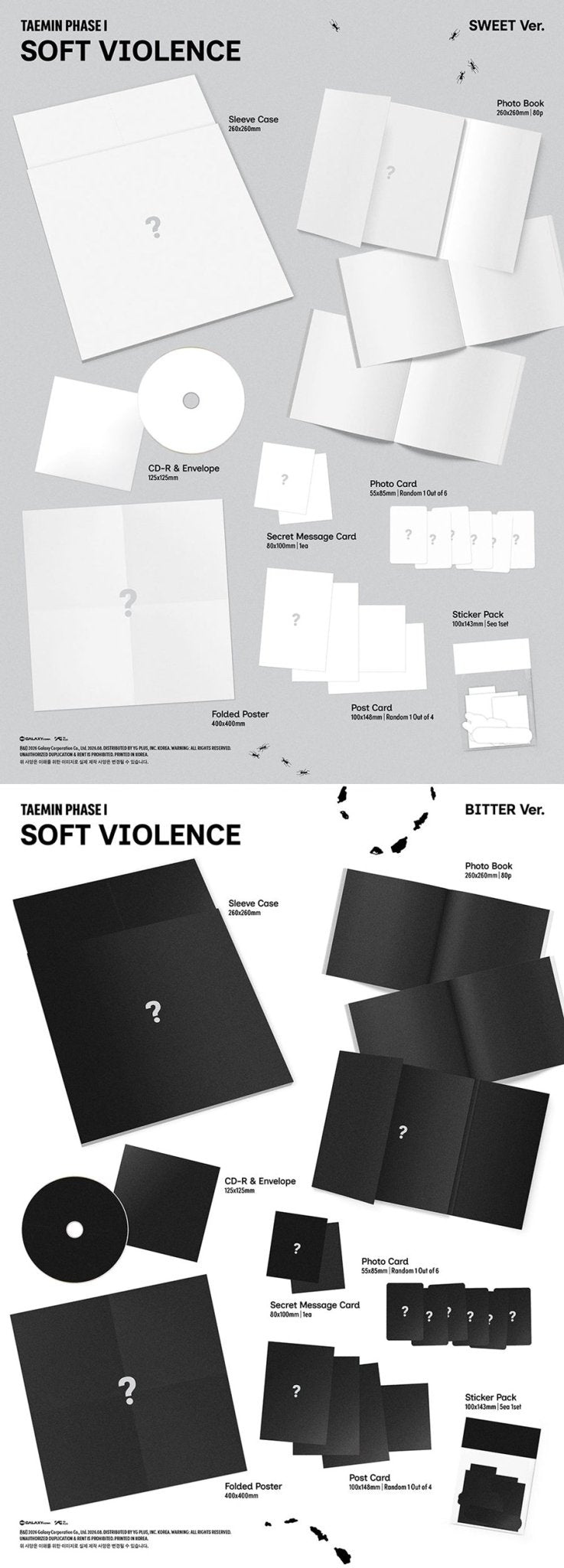 (Pre Order) Taemin - Phase 1: Soft Violence - Photobook Ver. - KPop Idol