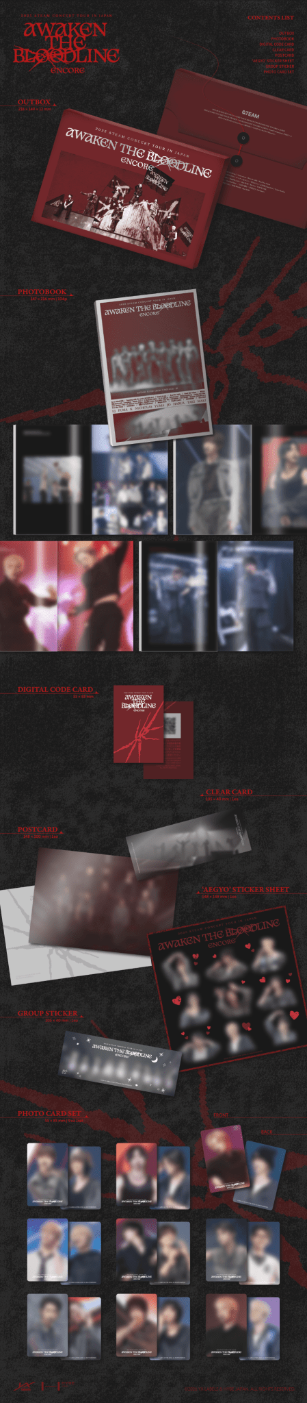 (Pre Order) &Team - 2025 'Awaken the Bloodline' Encore in Japan - KPop Idol