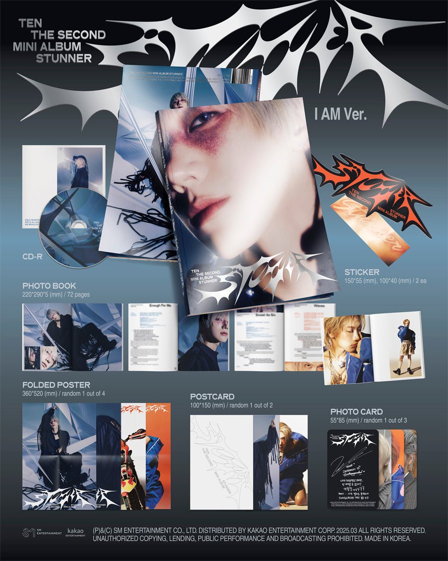 (Pre Order) Ten - Stunner (I Am version) - KPop Idol