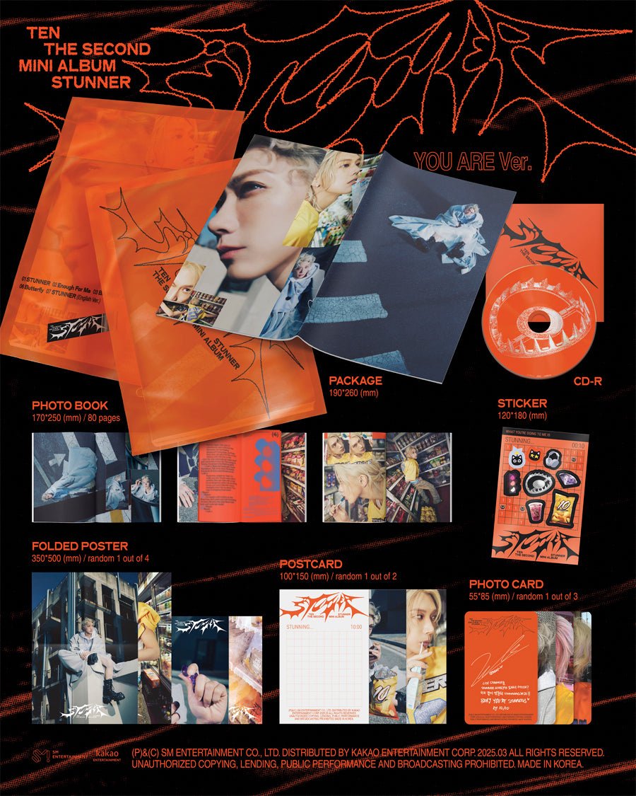 (Pre Order) Ten - Stunner (You Are version) - KPop Idol
