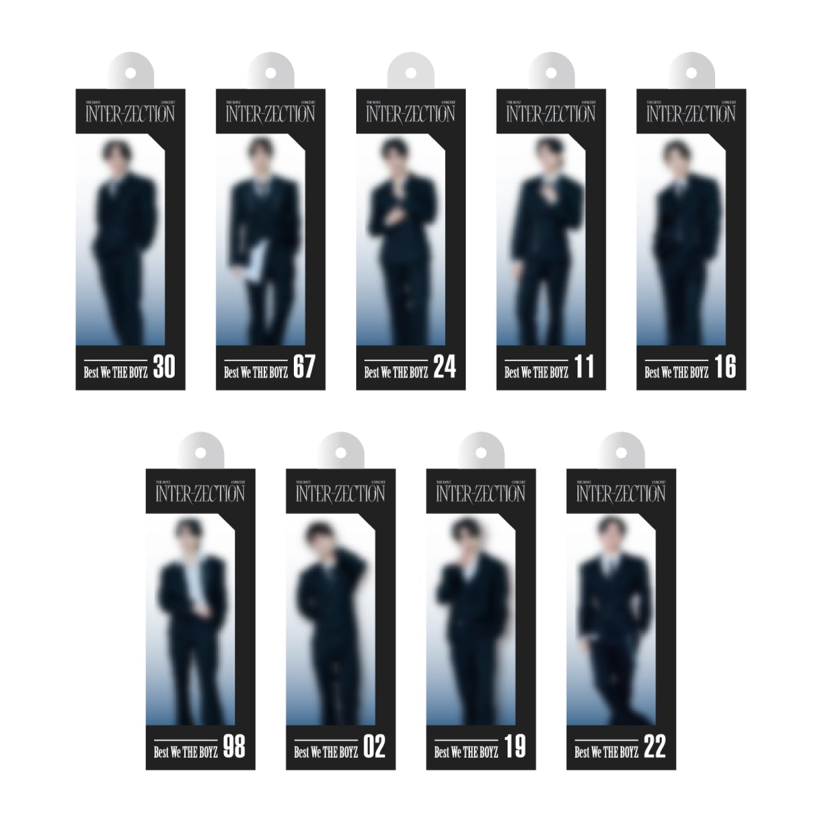 (Pre Order) The Boyz - [Inter - Zection] Concert Official MD - Random Miniature Keyrings - KPop Idol