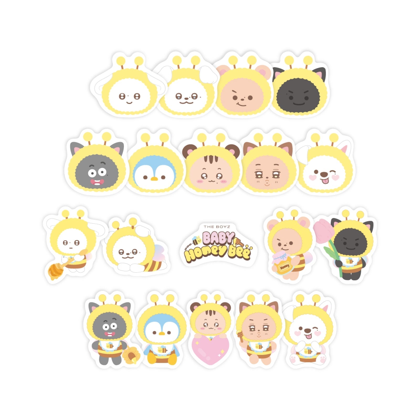(Pre Order) The Boyz - [Inter - Zection] Concert Official MD - Sticker Pack - KPop Idol