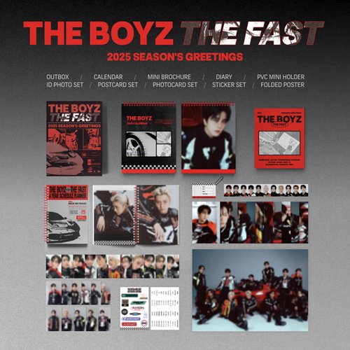 (Pre Order) The Boyz - The Fast 2025 SEASON'S GREETINGS with POB - KPop Idol